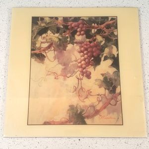 12" x 12" Tile of Grapevines - Wall Art